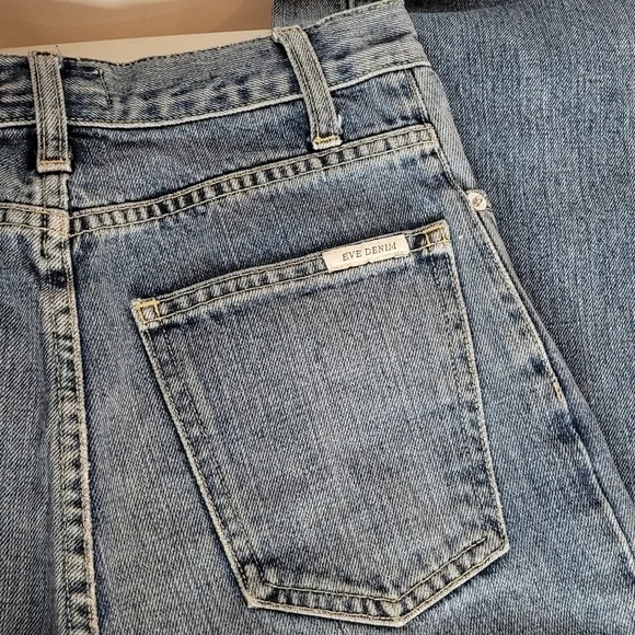 Eve Denim The Juliette High Rise Straight Leg Jeans - Size 25 - Picture 9 of 15